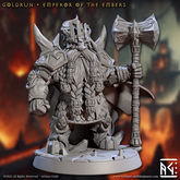 Goldrun Emperor Of The Embers 3D-printed model